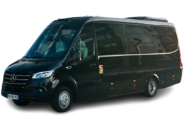 Sprinter Breizhcab Limousine Minibus Mercedes Sprinter 16 places Breizhcab Limousine Voiture avec chauffeur Minicar à Rennes en Bretagne